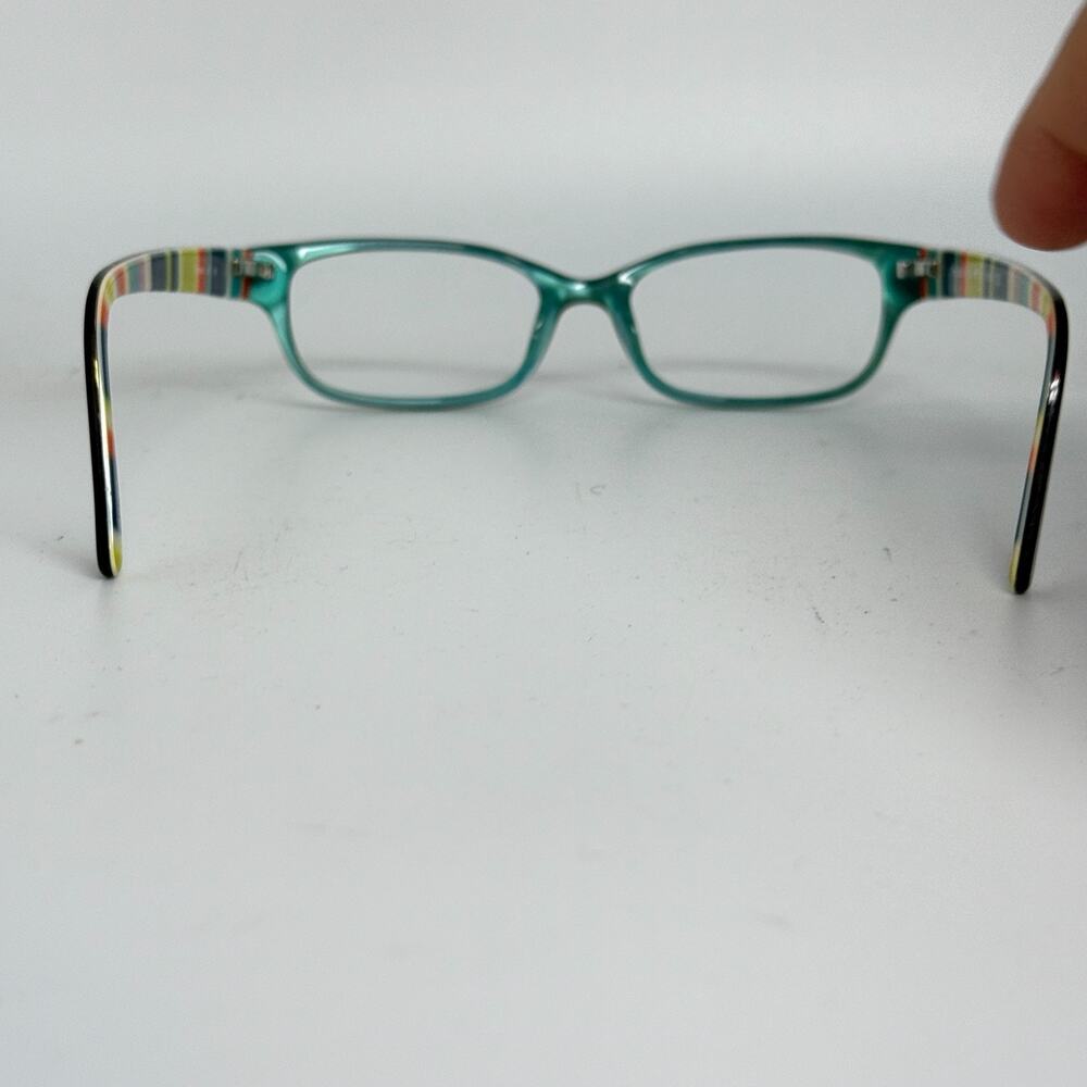 Kate Spade Woman Eyeglasses LUCYANN 0X77 53mm Tortoise Aqua‎ Striped H19599 - Picture 3 of 7